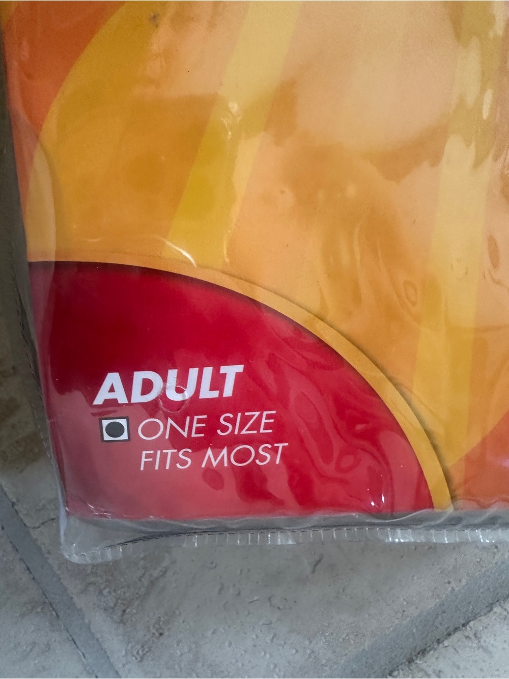 NWT SPIRIT Halloween Adult/Men’s 3D Foam costume - Cheese Balls “Balls Deep” O/S - Picture 4 of 6